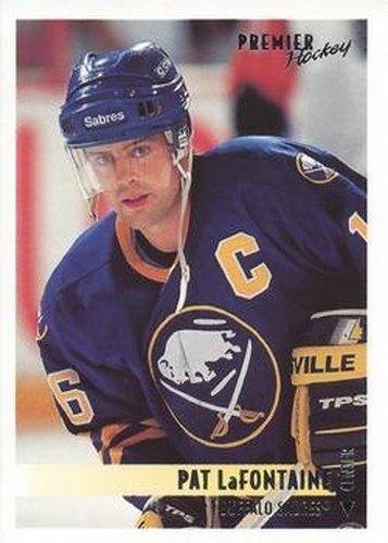 #180 Pat LaFontaine - Buffalo Sabres - 1994-95 Topps Premier Hockey