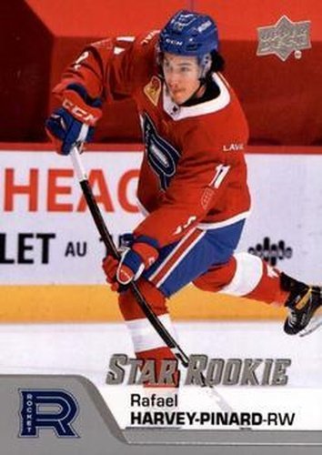 #180 Rafael Harvey-Pinard - Laval Rocket - 2020-21 Upper Deck AHL Hockey