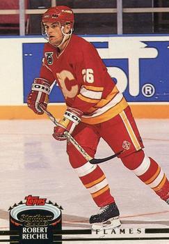 #180 Robert Reichel - Calgary Flames - 1992-93 Stadium Club Hockey