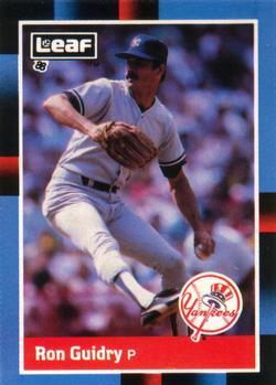 #180 Ron Guidry - New York Yankees - 1988 Leaf Baseball
