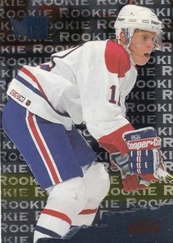 #180 Saku Koivu - Montreal Canadiens - 1995-96 Metal Hockey