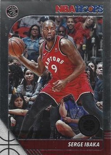 #180 Serge Ibaka - Toronto Raptors - 2019-20 Hoops Premium Stock Basketball