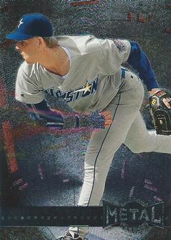 #180 Shane Reynolds - Houston Astros - 1996 Metal Universe Baseball