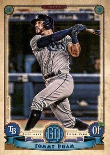 #180 Tommy Pham - Tampa Bay Rays - 2019 Topps Gypsy Queen Baseball