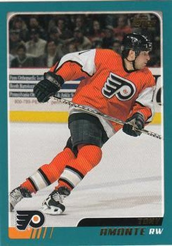 #180 Tony Amonte - Philadelphia Flyers - 2003-04 Topps Hockey
