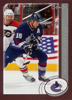 #180 Trevor Linden - Vancouver Canucks - 2002-03 O-Pee-Chee Hockey