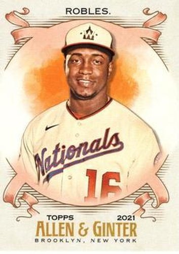 #180 Victor Robles - Washington Nationals - 2021 Topps Allen & Ginter Baseball