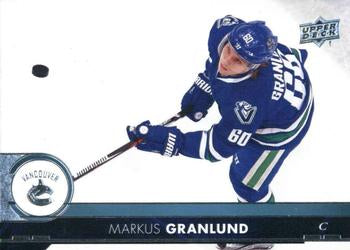#180 Markus Granlund - Vancouver Canucks - 2017-18 Upper Deck Hockey