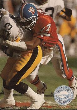 #180 Steve Atwater - Denver Broncos - 1991 Pro Set Platinum Football