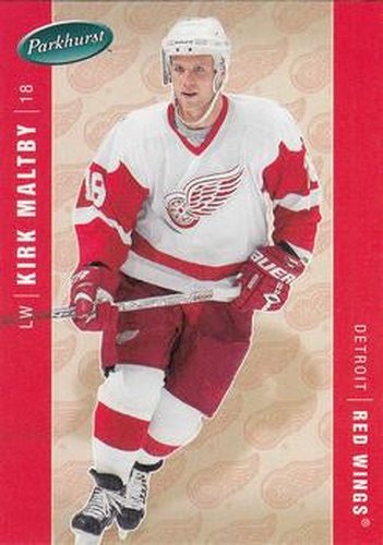 #180 Kirk Maltby - Detroit Red Wings - 2005-06 Parkhurst Hockey