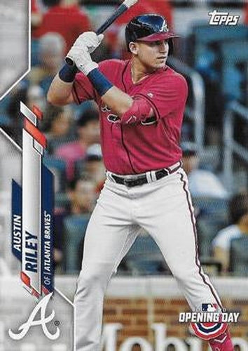 #180 Austin Riley - Atlanta Braves - 2020 Topps Opening Day Baseball