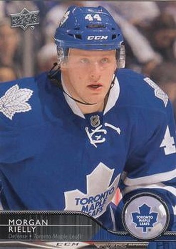 #180 Morgan Rielly - Toronto Maple Leafs - 2014-15 Upper Deck Hockey