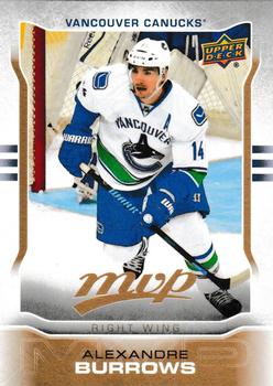 #180 Alexandre Burrows - Vancouver Canucks - 2014-15 Upper Deck MVP Hockey