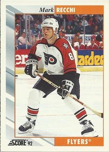 #180 Mark Recchi - Philadelphia Flyers - 1992-93 Score USA Hockey