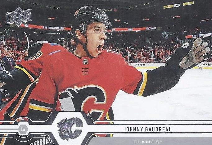 #180 Johnny Gaudreau - Calgary Flames - 2019-20 Upper Deck Hockey