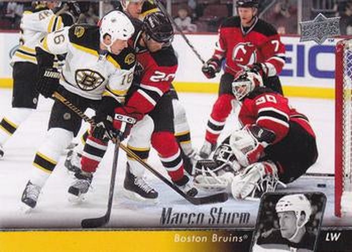 #180 Marco Sturm - Boston Bruins - 2010-11 Upper Deck Hockey