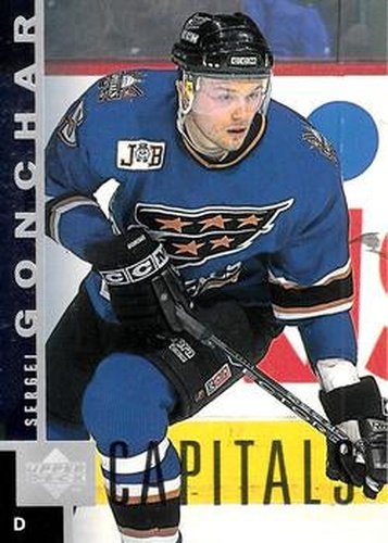 #180 Sergei Gonchar - Washington Capitals - 1997-98 Upper Deck Hockey