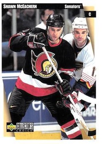 #180 Shawn McEachern - Ottawa Senators - 1997-98 Collector's Choice Hockey