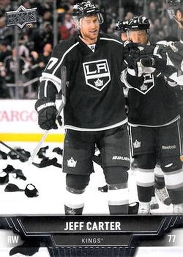 #180 Jeff Carter - Los Angeles Kings - 2013-14 Upper Deck Hockey