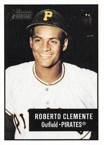 #180a Roberto Clemente - Pittsburgh Pirates - 2003 Bowman Heritage Baseball