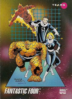#181 Fantastic Four - 1992 Impel Marvel Universe
