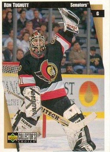 #181 Ron Tugnutt - Ottawa Senators - 1997-98 Collector's Choice Hockey