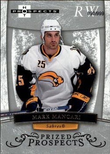 #181 Mark Mancari - Buffalo Sabres - 2007-08 Fleer Hot Prospects Hockey