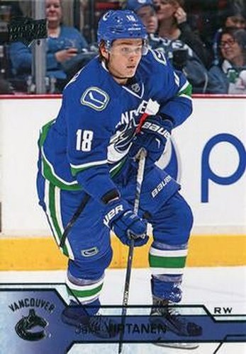 #181 Jake Virtanen - Vancouver Canucks - 2016-17 Upper Deck Hockey