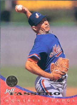 #181 Jeff Fassero - Montreal Expos - 1994 Leaf Baseball