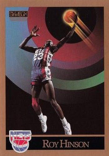 #181 Roy Hinson - New Jersey Nets - 1990-91 SkyBox Basketball