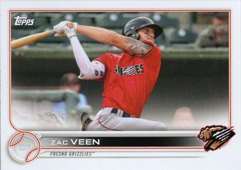 #PD-181 Zac Veen - Fresno Grizzlies - 2022 Topps Pro Debut Baseball