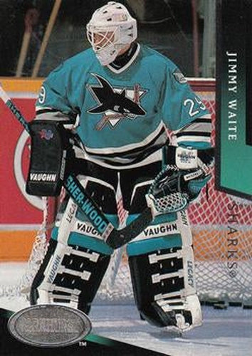 #181 Jimmy Waite - San Jose Sharks - 1993-94 Parkhurst Hockey