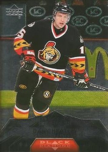 #181 Dany Heatley - Ottawa Senators - 2007-08 Upper Deck Black Diamond Hockey