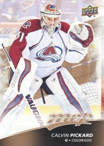 #181 Calvin Pickard - Colorado Avalanche - 2017-18 Upper Deck MVP Hockey