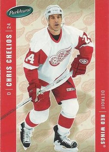 #181 Chris Chelios - Detroit Red Wings - 2005-06 Parkhurst Hockey