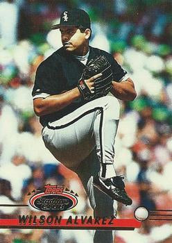 #181 Wilson Alvarez - Chicago White Sox - 1993 Stadium Club Baseball