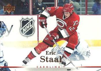 #181 Eric Staal - Carolina Hurricanes - 2007-08 Upper Deck Hockey