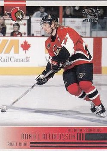 #181 Daniel Alfredsson - Ottawa Senators - 2004-05 Pacific Hockey