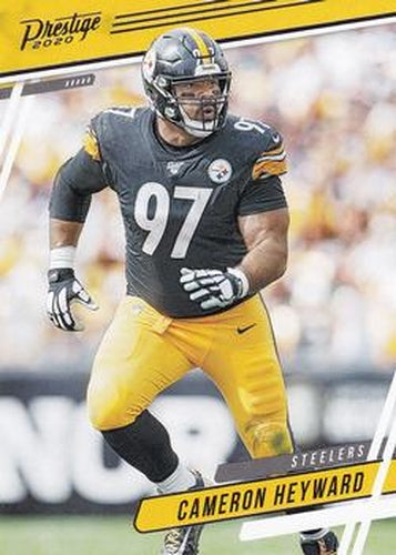 #181 Cameron Heyward - Pittsburgh Steelers - 2020 Panini Prestige Football