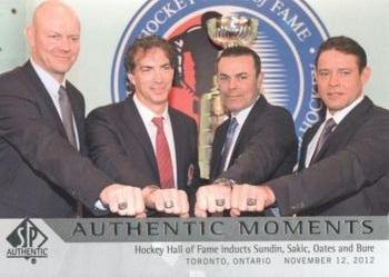 #181 Mats Sundin / Joe Sakic / Adam Oates / Pavel Bure - 2012-13 SP Authentic Hockey