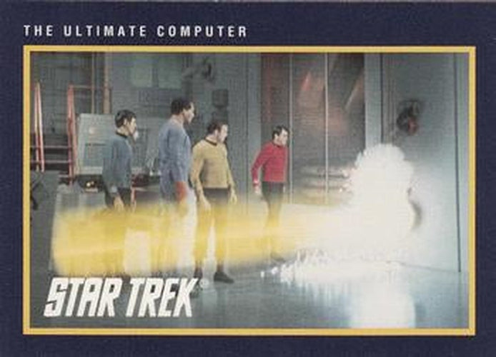#181 Ultimate Computer, The - 1991 Impel Star Trek 25th Anniversary