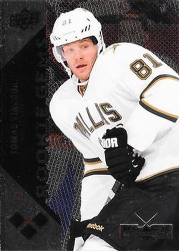 #181 Tomas Vincour - Dallas Stars - 2011-12 Upper Deck Black Diamond Hockey