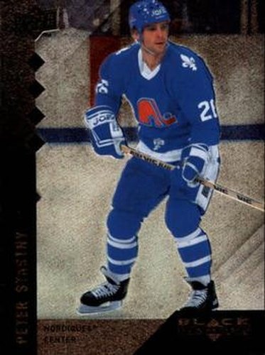 #181 Peter Stastny - Quebec Nordiques - 2009-10 Upper Deck Black Diamond Hockey