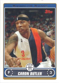 #181 Caron Butler - Washington Wizards - 2006-07 Topps Basketball
