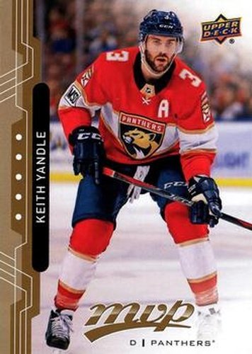 #181 Keith Yandle - Florida Panthers - 2018-19 Upper Deck MVP Hockey
