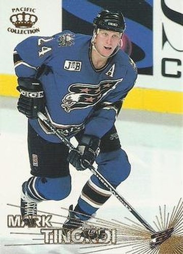 #181 Mark Tinordi - Washington Capitals - 1997-98 Pacific Crown Hockey