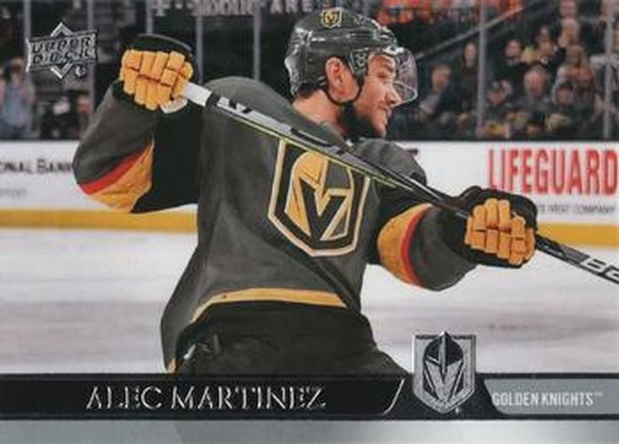 #181 Alec Martinez - Vegas Golden Knights - 2020-21 Upper Deck Hockey