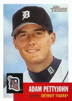#181 Adam Pettyjohn - Detroit Tigers - 2002 Topps Heritage Baseball