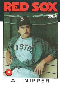 #181 Al Nipper - Boston Red Sox - 1986 Topps Baseball