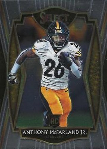 #181 Anthony McFarland Jr. - Pittsburgh Steelers - 2020 Panini Select Football